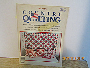 Vintage Magazine McCall's Country Quilting Vol. 6 (Image1)