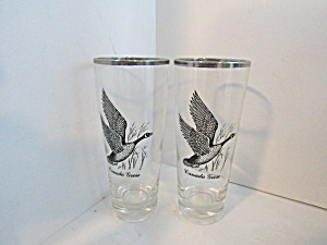 Federal Sportsman Wild Fowl Tall Drinking Glasses (Image1)