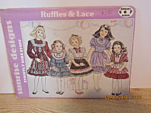 Vintage SunriseDesign Pattern Kids Stuff Ruffles&Lace 1 (Image1)