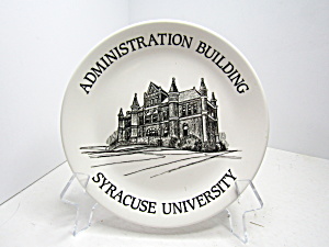 Syracuse China University Administration Building Plate