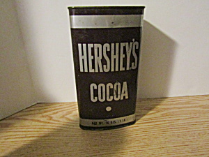 Vintage Hershey's Cocoa 16 0z. Tin (Image1)