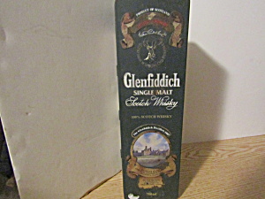 Vintage Glenfiddich Scotch Whisky Tin (Image1)