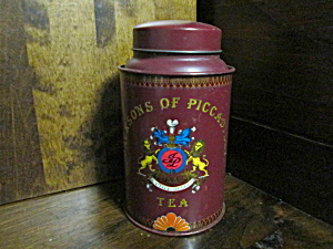 Vintage Tea Tin Jackson's Of Piccadilly