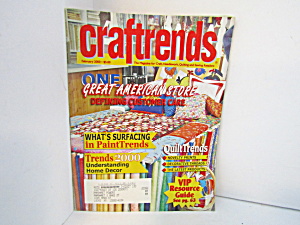 Vintage Magazine Crafdtrends Feb. 2000 (Image1)