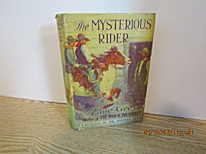 Vintage Western Book The Mysterious Rider  by Zane Gray (Image1)