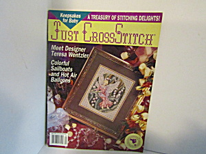 Vintage Magazine Just Cross Stitch April 1993 (Image1)