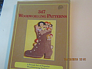 Vintage Woodworking Book Woodworking Patterns 347 (Image1)