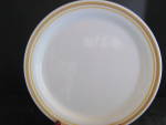 Click here to enlarge image and see more about item al2ad: Corelle Almond Luncheon Plate