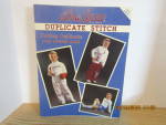 Click here to enlarge image and see more about item alma05g: Alma Lynne Duplicate Stitch Darling Duplicates Boy  #5