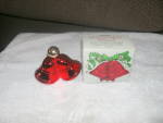 Click here to enlarge image and see more about item avchristmas3c: Vintage Avon Christmas Bells Sweet Honesty Cologne