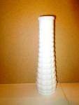 Click here to enlarge image and see more about item bmg10k: Vintage Brody  Milk Glass Squares Bud Vase