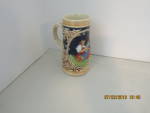 Click here to enlarge image and see more about item bsgh5h: Vintage Mini- Stoneware Courting Couple Beer Stein
