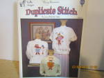Click here to enlarge image and see more about item cbhd6k: HollieDesigns Duplicate Stitch Beary American HDDS7