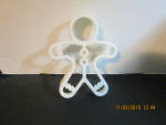 Click here to enlarge image and see more about item ccperim8e:  Perimeter Cookie Cutter/Stencil Gingerbread Boy