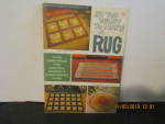Click here to enlarge image and see more about item cibw2g: Vintage Craft Book So You Want To Make A Rug