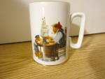Click here to enlarge image and see more about item cnormr10b: Norman Rockwell Tankard For A Good Boy