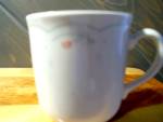 Click here to enlarge image and see more about item crosec2ae: Vintage Corelle Calico Rose Coffee Cup