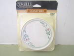 Click here to enlarge image and see more about item crosem122: Vintage Corelle Rosemarie  Coordinates Coasters
