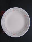 Click here to enlarge image and see more about item crseee2ac: Vintage Corelle Rose Bread/Butter Plate