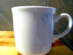 Click here to enlarge image and see more about item cwildfrr2aa: Vintage Corning Corelle Windflower Coffee Cup