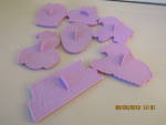 Click here to enlarge image and see more about item eastcc2f: Vintage Wilton Easter Cookie Cutters Set