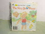 Click here to enlarge image and see more about item flgbook12: A First Little Golden Book The Very Best Picnic