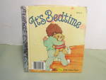 Click here to enlarge image and see more about item flgbook13: Vintage A First Little Golden Book It's Bedtime