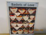 Click here to enlarge image and see more about item graphit28e: Graph-It Arts Cross Stitch Book Baskets Of Love  #28