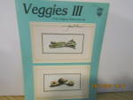Click here to enlarge image and see more about item greenapple584f: Green Apple Cross Stitch Craft Book Veggies III #584