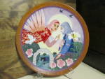 Click here to enlarge image and see more about item hccp8k: Hedi Keller Plate Maria Verkundigung - The Annunciation