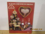 Click here to enlarge image and see more about item homespun119f: Homespun Book  All Hearts Come Home For Christmas #119
