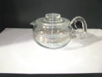 Click here to enlarge image and see more about item jpfc106: Vintage Pyrex Flame Ware 3446 6-Cup Tea Pot with Lid