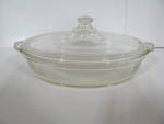 Click to view larger image of Vintage Pyrex  Flame Ware 042,642-B Casserole Dish/Lid  (Image1)