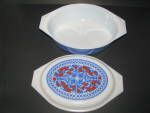 Click to view larger image of Vintage Pyrex New Holland Promo Casserole Dish  (Image2)