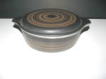 Click to view larger image of Vintage Pyrex Terra Matte 471 1pt Casserole Dish/Lid (Image1)