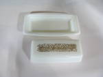 Click to view larger image of Vintage Pyrex Woodland Brown Rectangle Butter Dish/Lid (Image2)