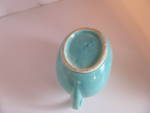 Click to view larger image of Vintage USA Teal Water Pitcher (Image2)