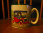 Click to view larger image of Collectible Coffee Cup Burton Antique Auto Collection  (Image2)