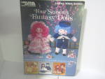 Click here to enlarge image and see more about item LA1024k: Leisure Arts Four Seasons Fantasy Dolls #1024