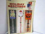 Leisure Arts Holiday Greetings  In Plastic Canvas #1760