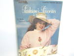 Leisure Arts Fashions Favorites  In Waste Canvas #2034