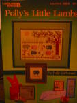 Click here to enlarge image and see more about item LA323u: Leisure Arts Cross Stitch Polly's Little Lambs   #323