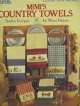 Click here to enlarge image and see more about item LA504o: Leisure Arts Mimi's County Towels #504