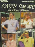 Click here to enlarge image and see more about item LA530r: Leisure Arts Sassy Sweats for Cross Stitchers  #530