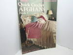 Click here to enlarge image and see more about item LA824h: Leisure Arts Quick Crochet Afghans Book 3   #824