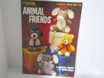 Click here to enlarge image and see more about item LA830g: Leisure Arts Animal Friends #830