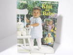 Click here to enlarge image and see more about item LA984h: Leisure Arts Knit For  Baby #984