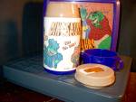 Click to view larger image of Vintage Disney Dinosuars Plastic Lunchbox (Image2)
