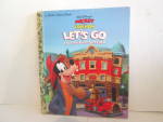 Click here to enlarge image and see more about item lgbmm3i: Mickey and Friends Let's go to the Fire Station