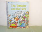 Click here to enlarge image and see more about item lgbrab15: Vintage Little Golden Book The Tortoise and the Hare